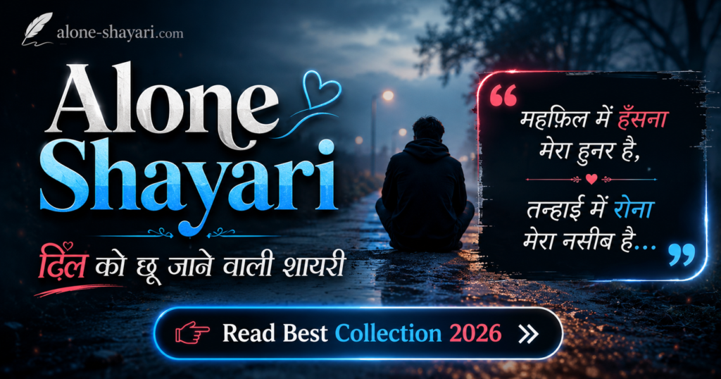 alone shayari